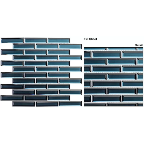 Aruba Sparkle Mosaic - glass tile